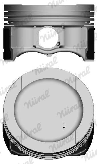 N&Uuml;RAL 87-148307-00 - Kolben