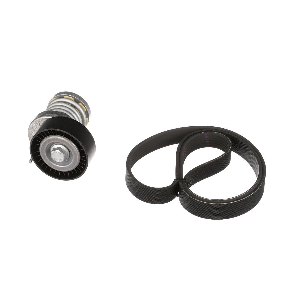 V formos rumbuotas diržas, komplektas