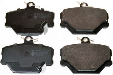 Brake Pad Set, disc brake B111098