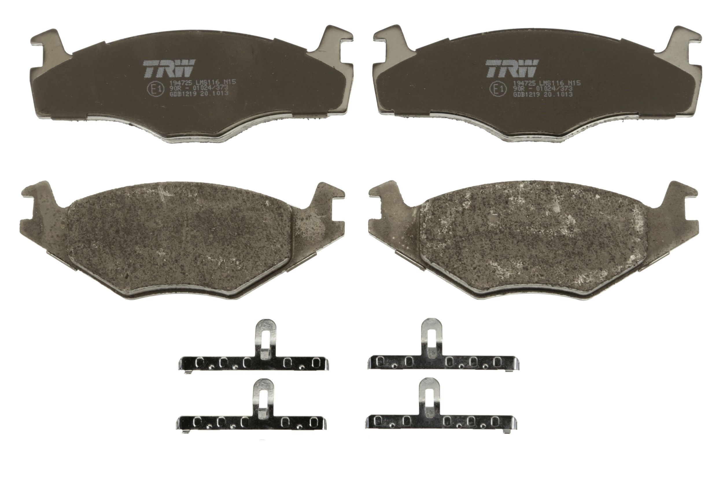 TRW DISC BRAKE PADS - TecDoc 2