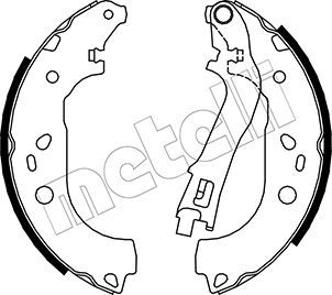 Brake Shoe Set 53-0088