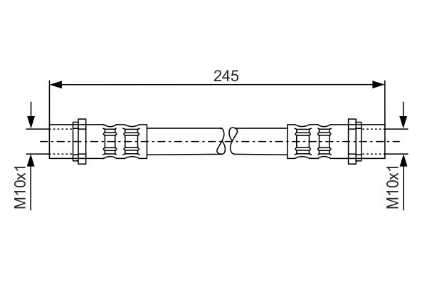 Brake Hose 1 987 476 904