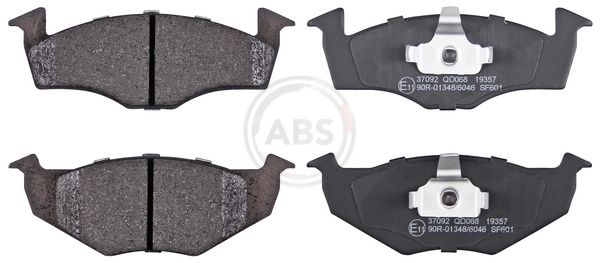 Brake Pad Set, disc brake 37092