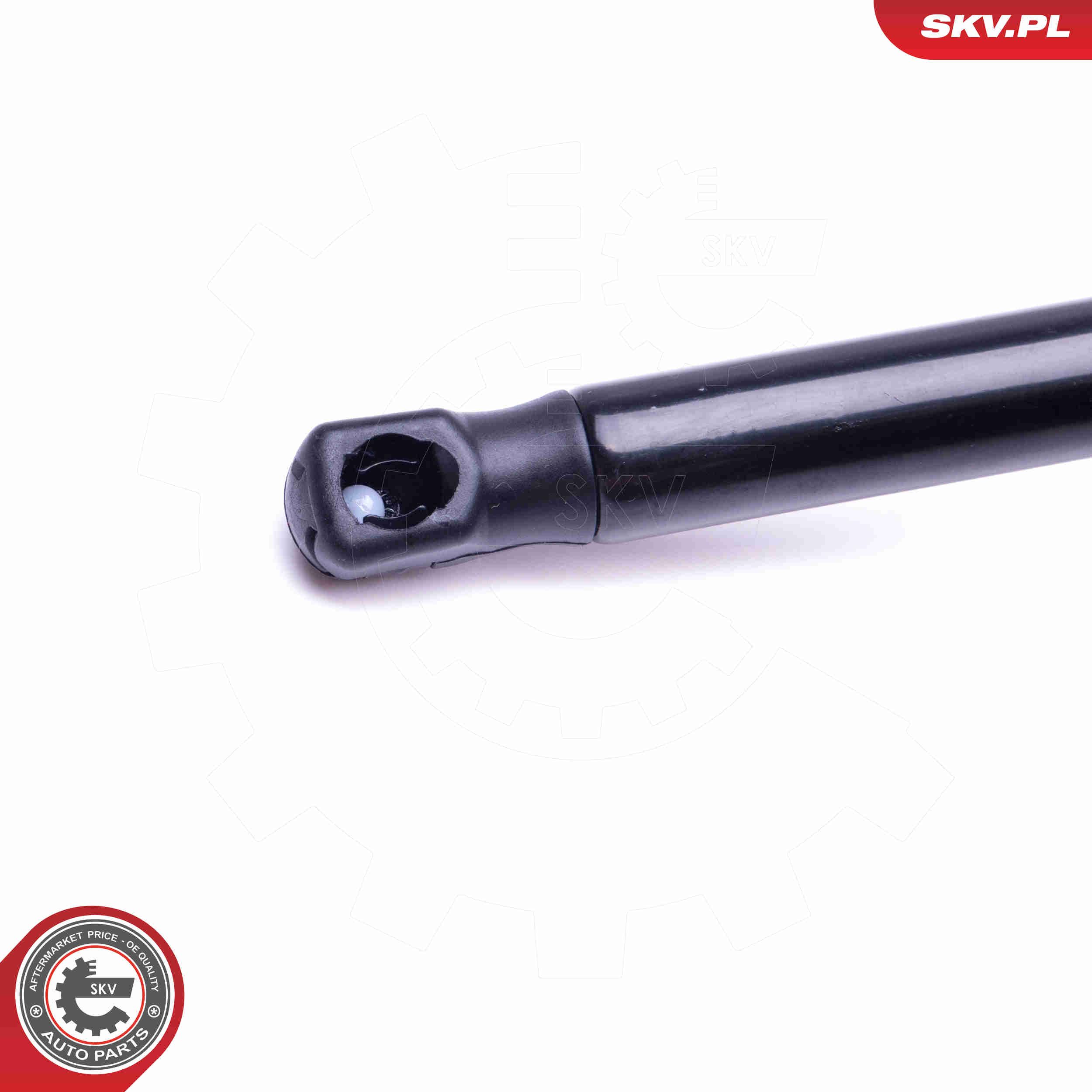 Gasfeder, Motorhaube