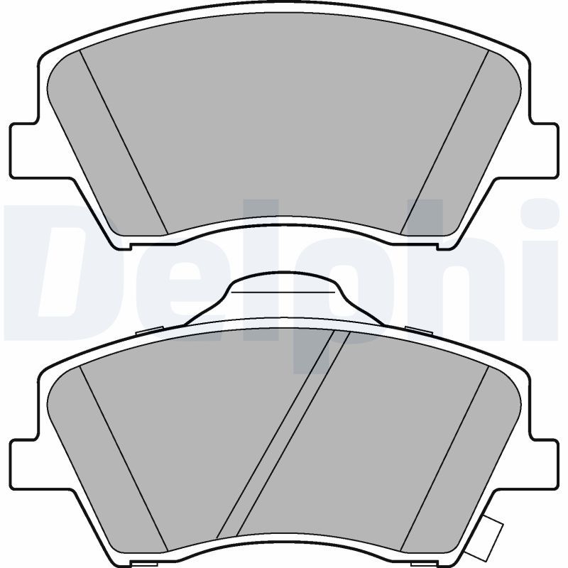 Brake Pad Set, disc brake LP3264