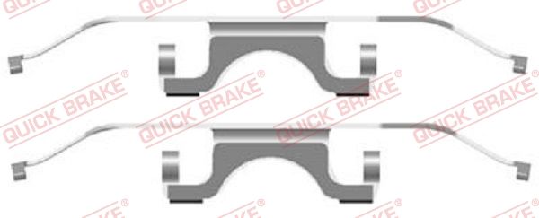 Accessory Kit, disc brake pad 109-1702