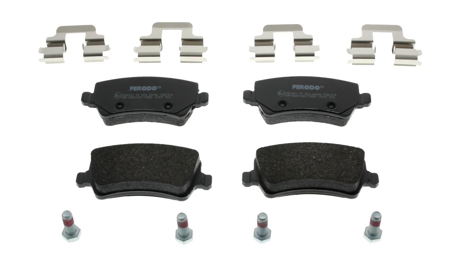 FERODO FDB1918 - Bremsbelagsatz, Scheibenbremse PREMIER ECO FRICTION