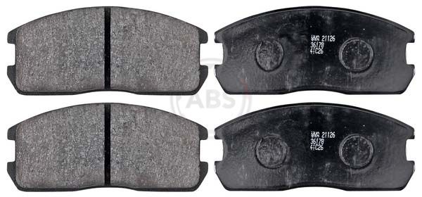 A.B.S. 36178 - Bremsbelagsatz, Scheibenbremse