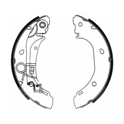 Brake Shoe Set C0F025ABE