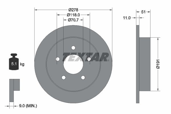 Brake Disc 92099800