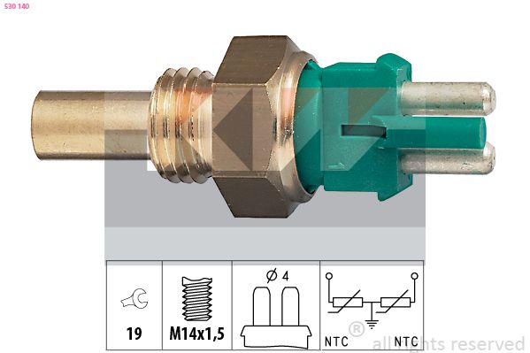 KW 530 140 - Sensor, K&uuml;hlmitteltemperatur