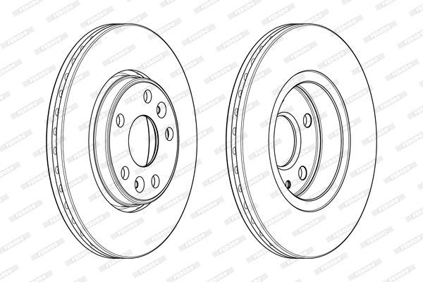 Brake Disc DDF1978C