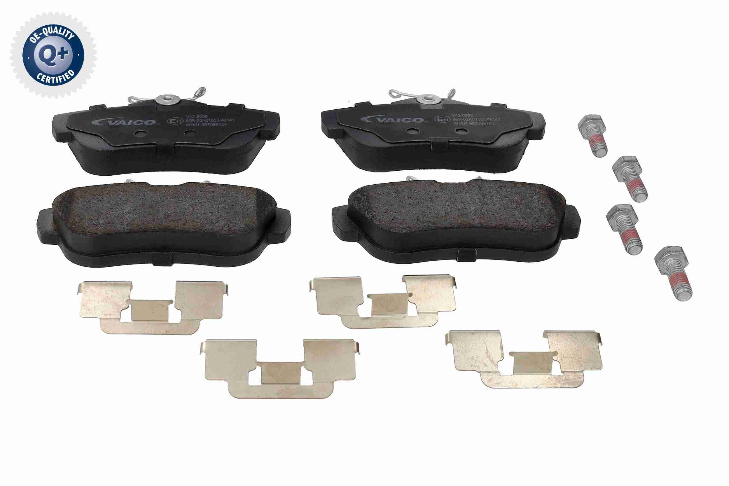 Bremsbelagsatz, Scheibenbremse