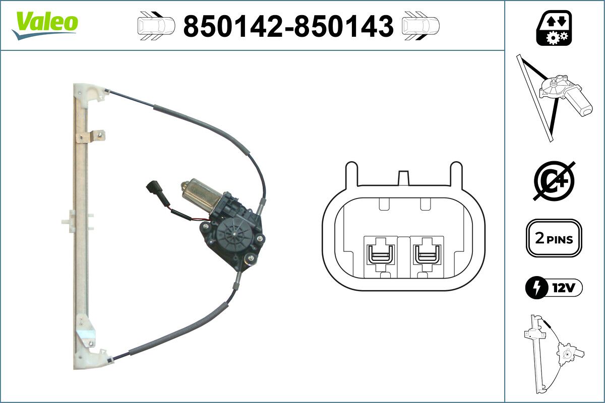 VALEO 850142 - Fensterheber