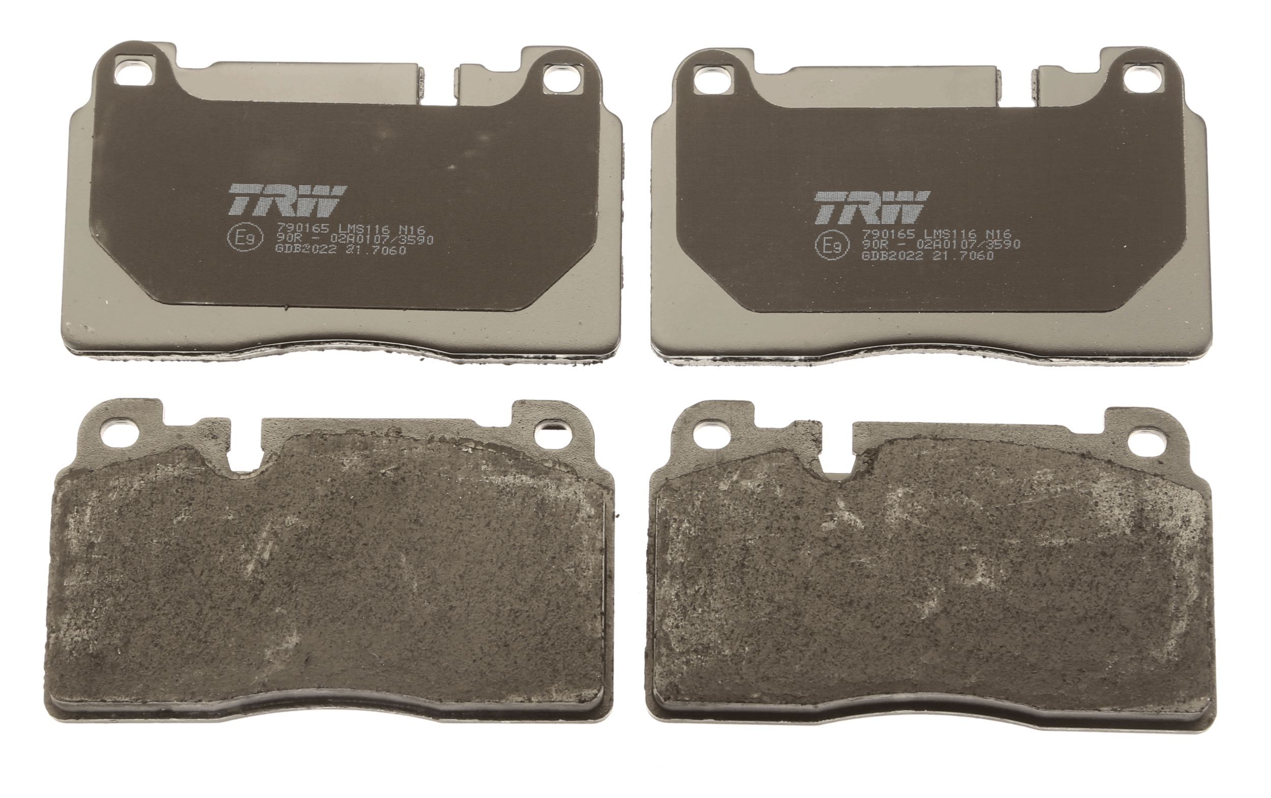 TRW DISC BRAKE PADS - TecDoc 2
