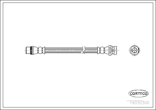 Brake Hose 19030300