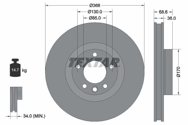 Brake Disc 92213603