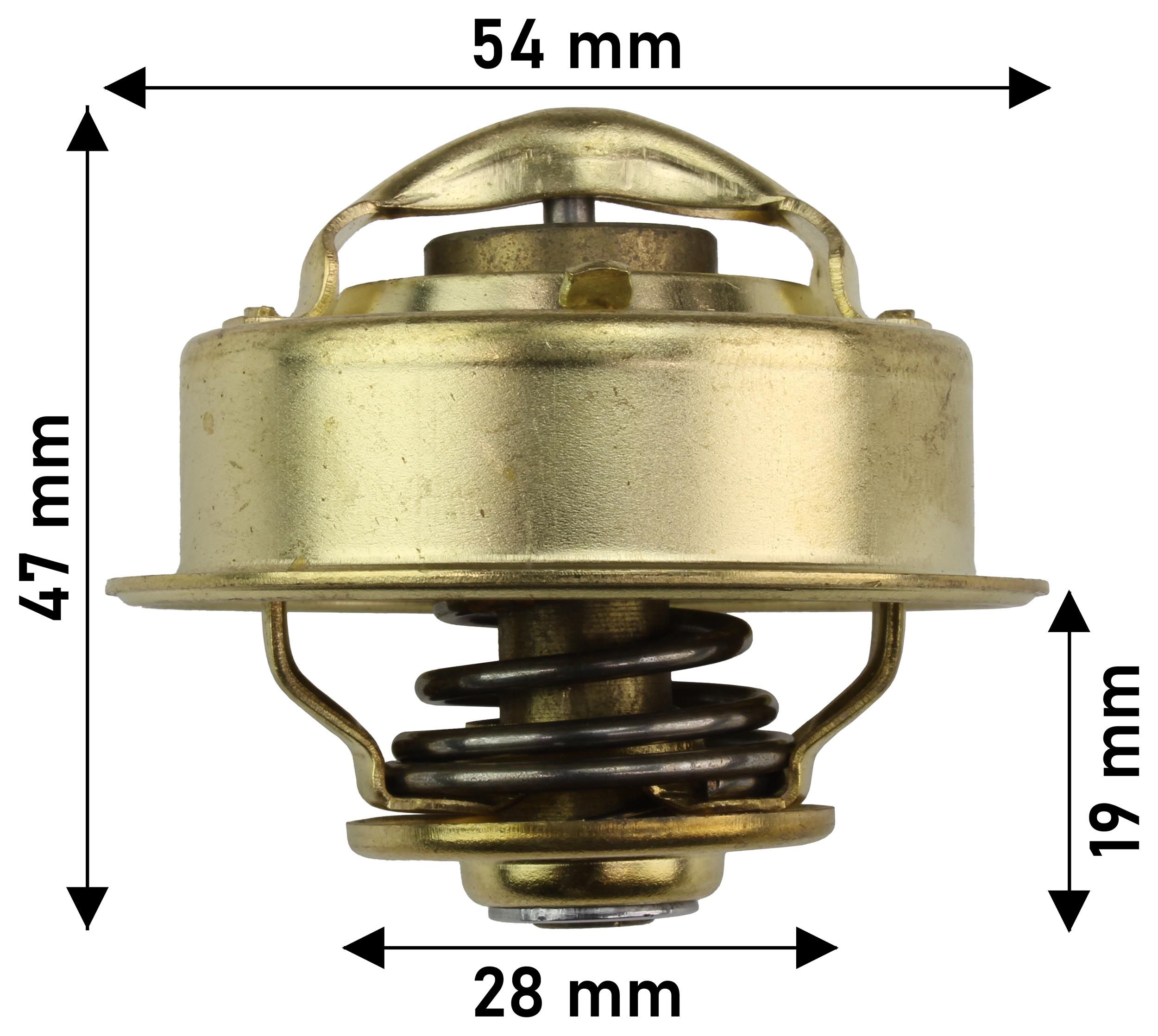 THERMOSTAT 54MM DIA 82C VOLVO - TecDoc Only