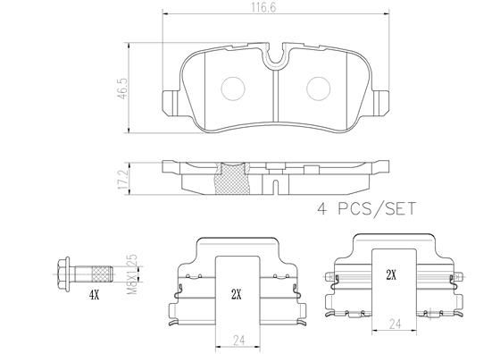 LAND ROVER DISCOVERY 3 05-09 (RR) - TecDoc 1