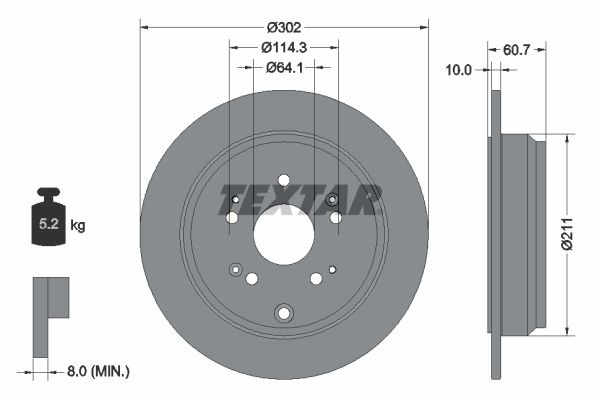 Brake Disc 92227203