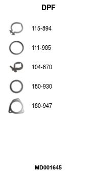 Ruß-/Partikelfilter, Abgasanlage