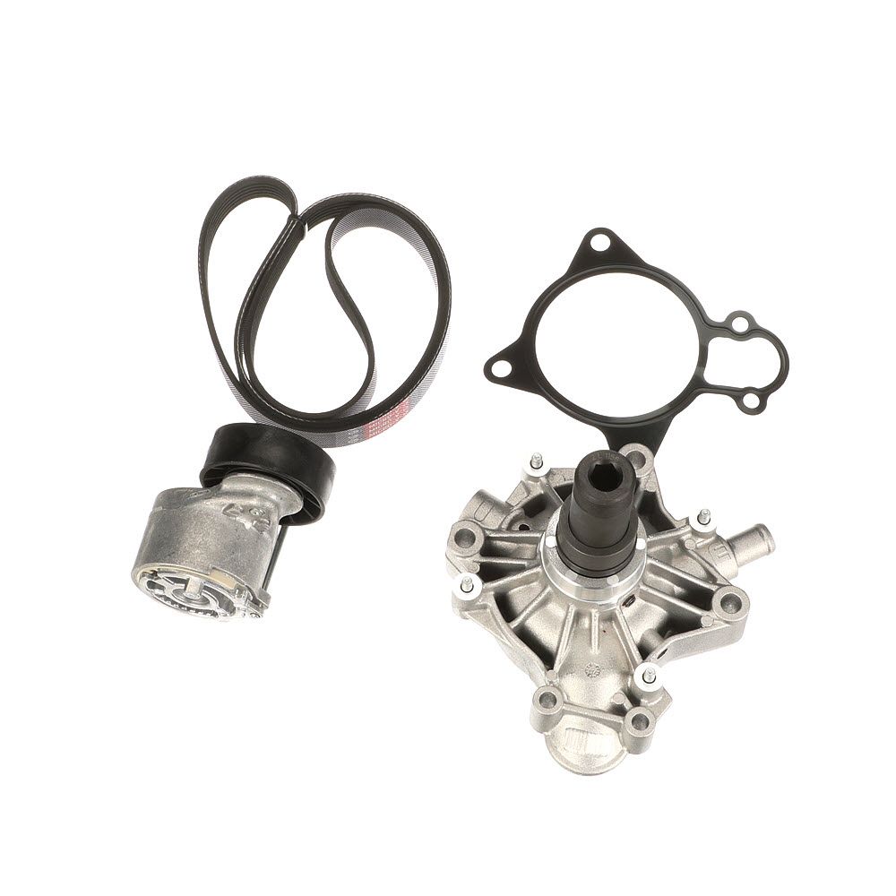 vandens siurblys + V formos rumbuotas diržas, komplektas