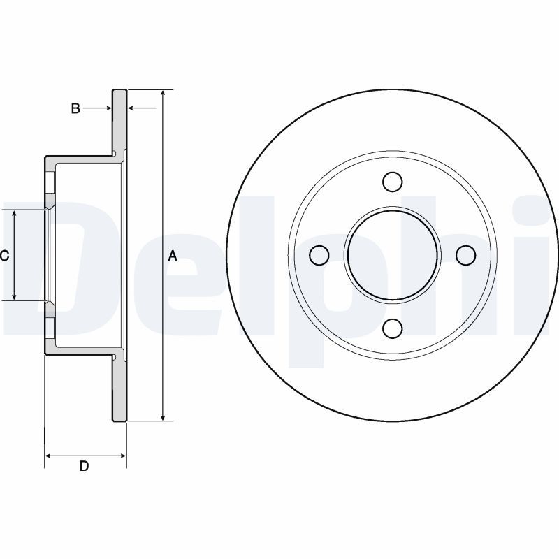 Brake Disc BG2343