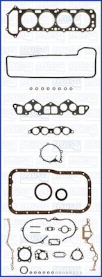 Juego completo de empaques, motor