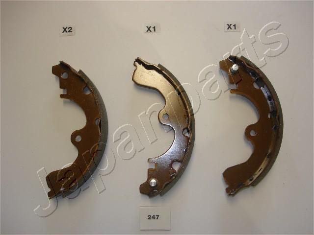 GF-247AF JAPANPARTS fékpofakészlet