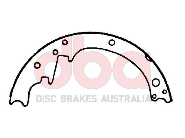 Street Series Brake Shoes [Jeep J20 304.8mm] - TecDoc Only