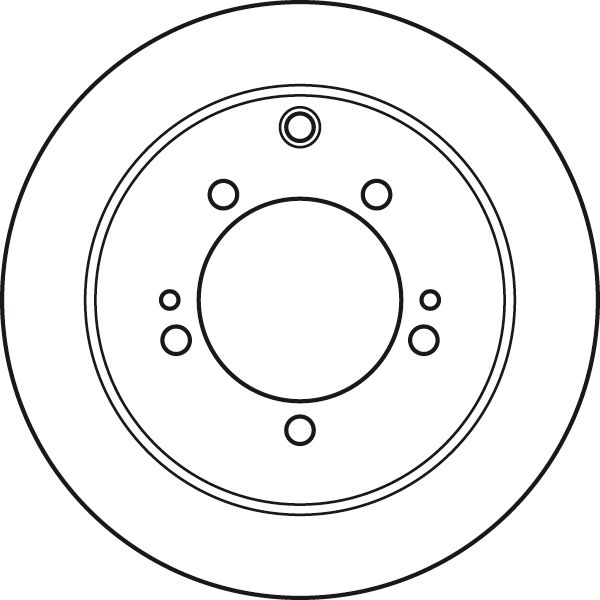 TRW BRAKE DISC - TWIN PACK - TecDoc 2