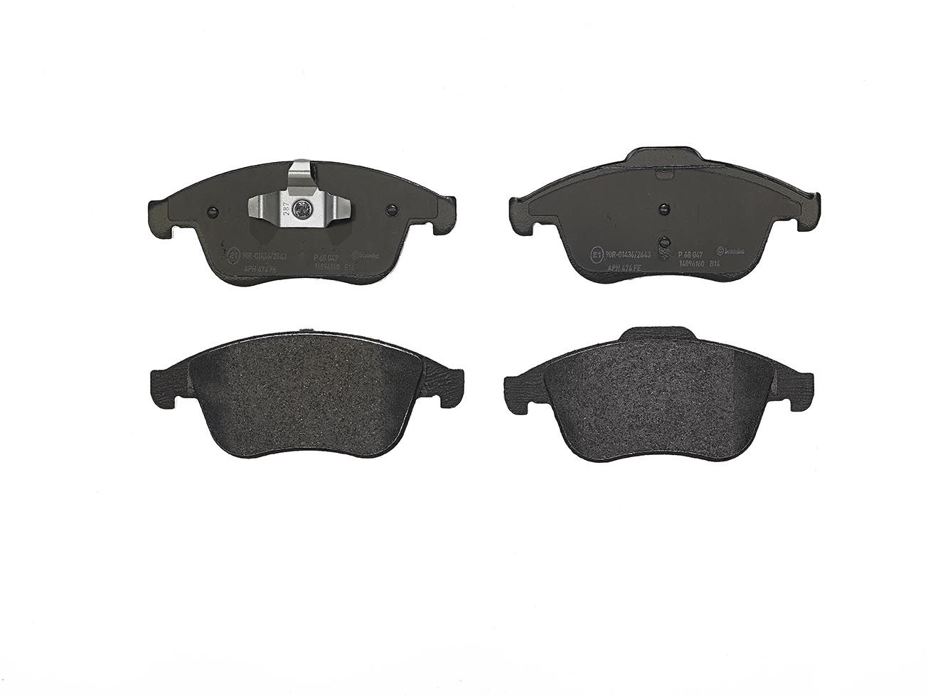 Brembo P 68 047 Bremsbelagsatz, Scheibenbremse