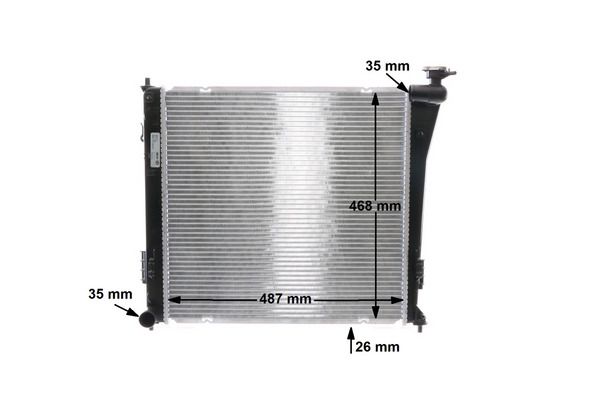 Kühler, Motorkühlung Kühler, Motorkühlung