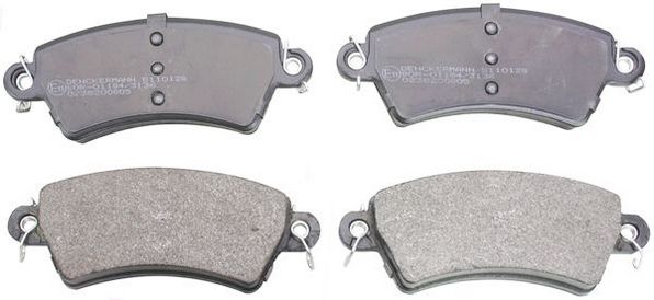 Brake Pad Set, disc brake B110128