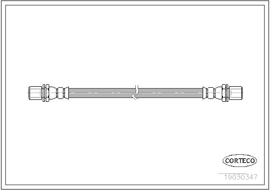 FLEXIBLE DE FREIN TOYOTA CELICA,  0705