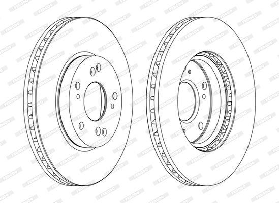 Brake Disc DDF1557C