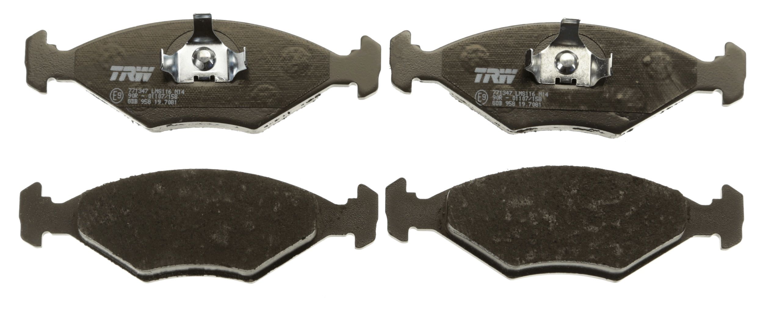 TRW DISC BRAKE PADS - TecDoc 2
