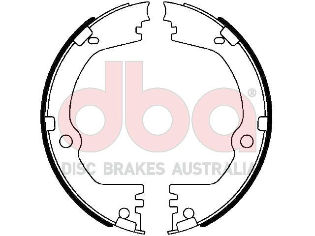 Street Series Brake Shoes [Hyundai / Kia Parking Brake 190mm] - TecDoc Only