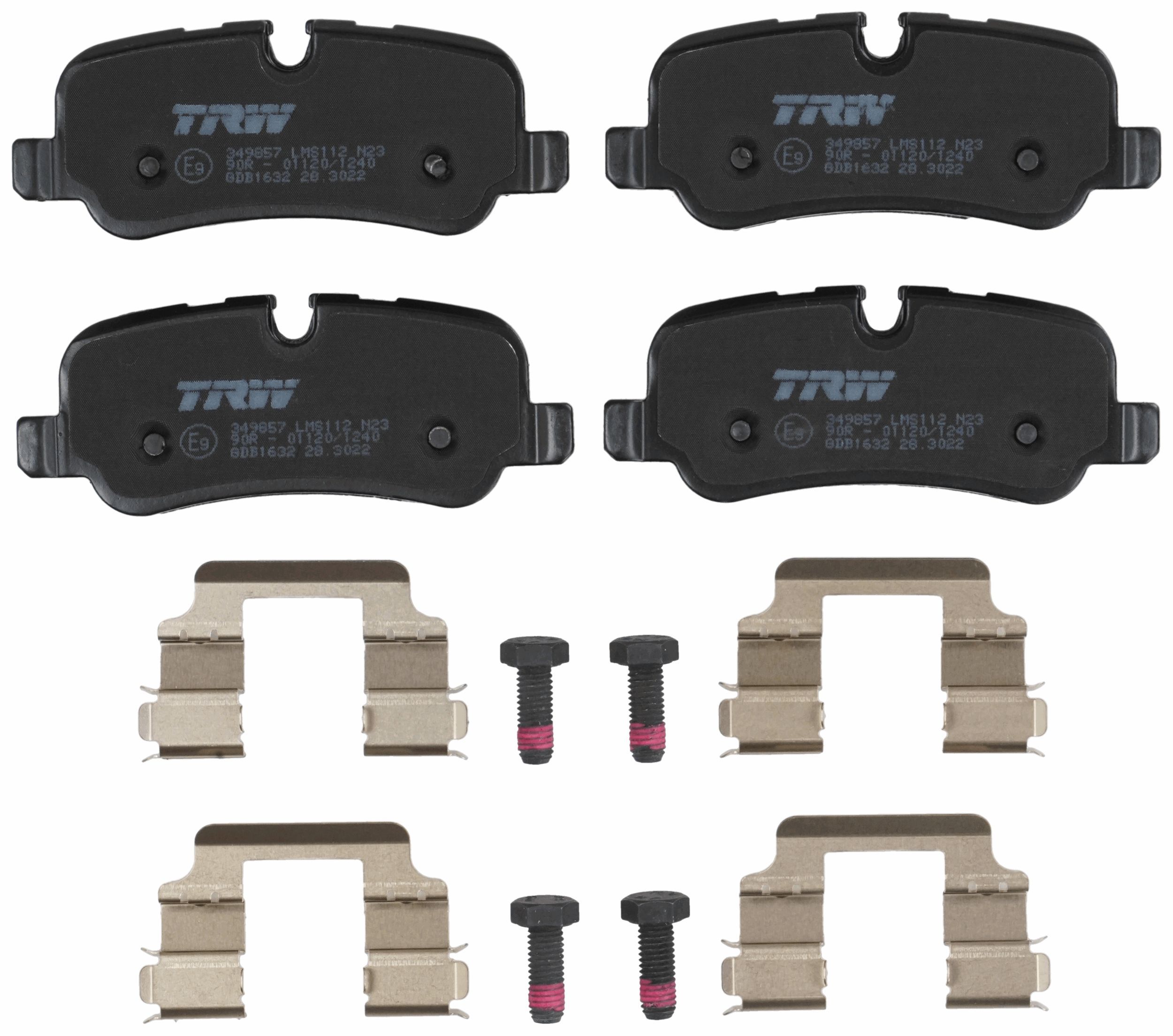 TRW DISC BRAKE PADS - TecDoc 2
