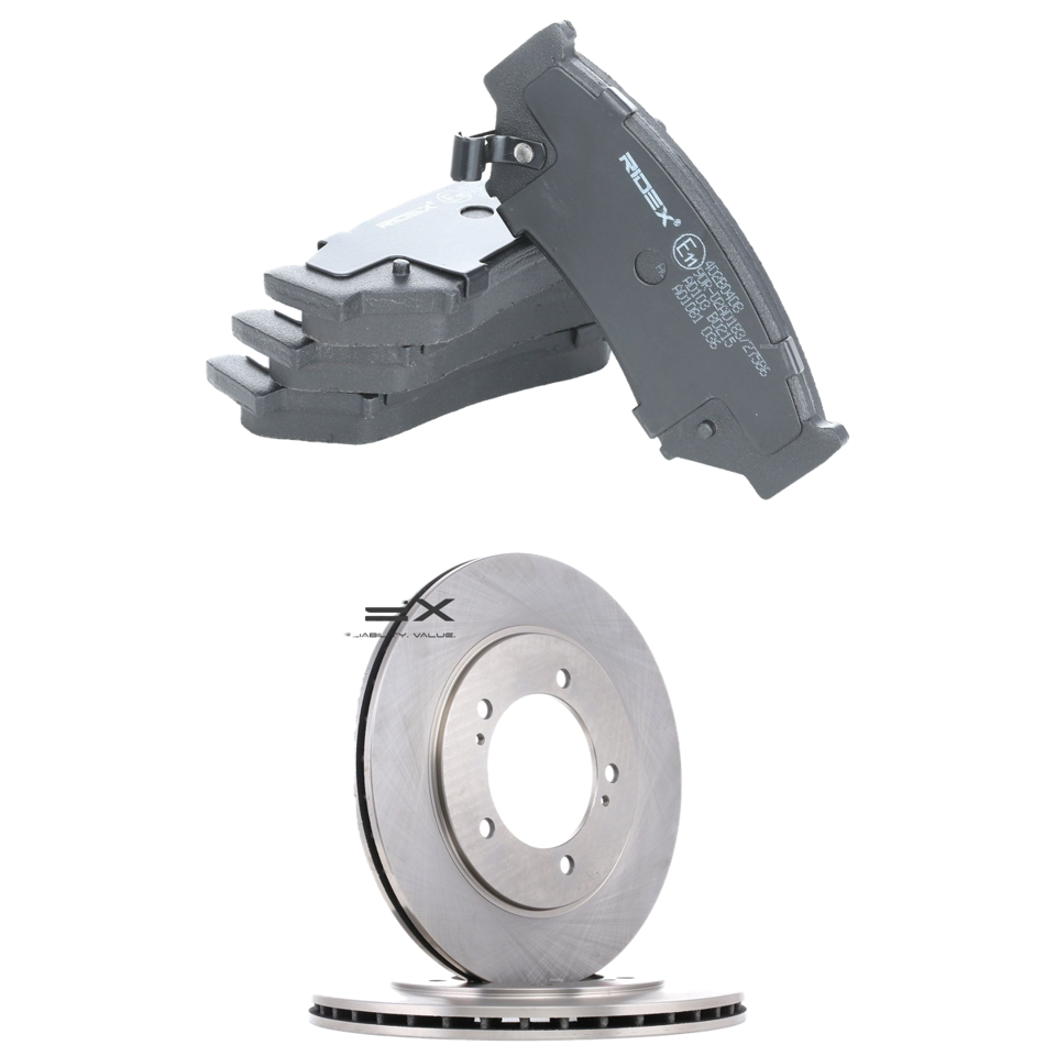 Remmenset, remschijf