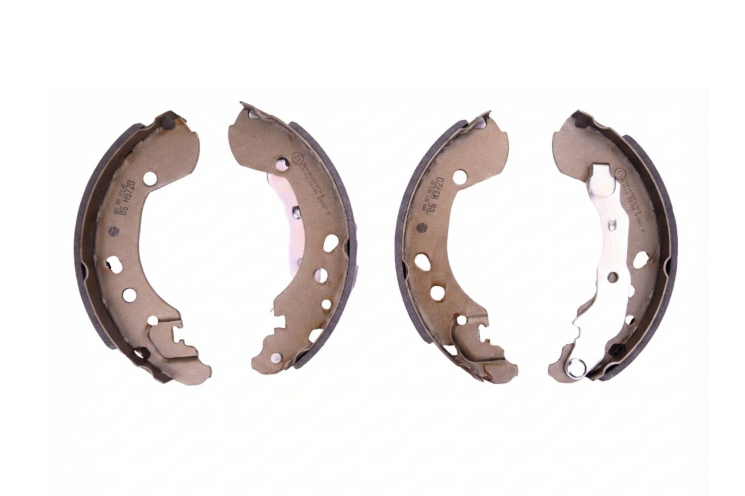 HELLA 8DB 355 002-801 - Bremsbackensatz