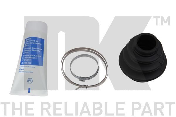 Faltenbalgsatz, Antriebswelle