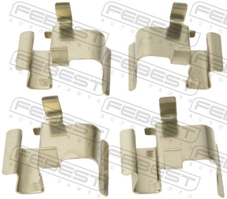 FEBEST 0403-CYR - Zubeh&ouml;rsatz, Scheibenbremsbelag