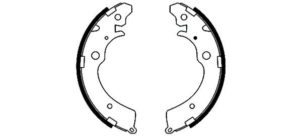 Brake Shoe Set 91042300