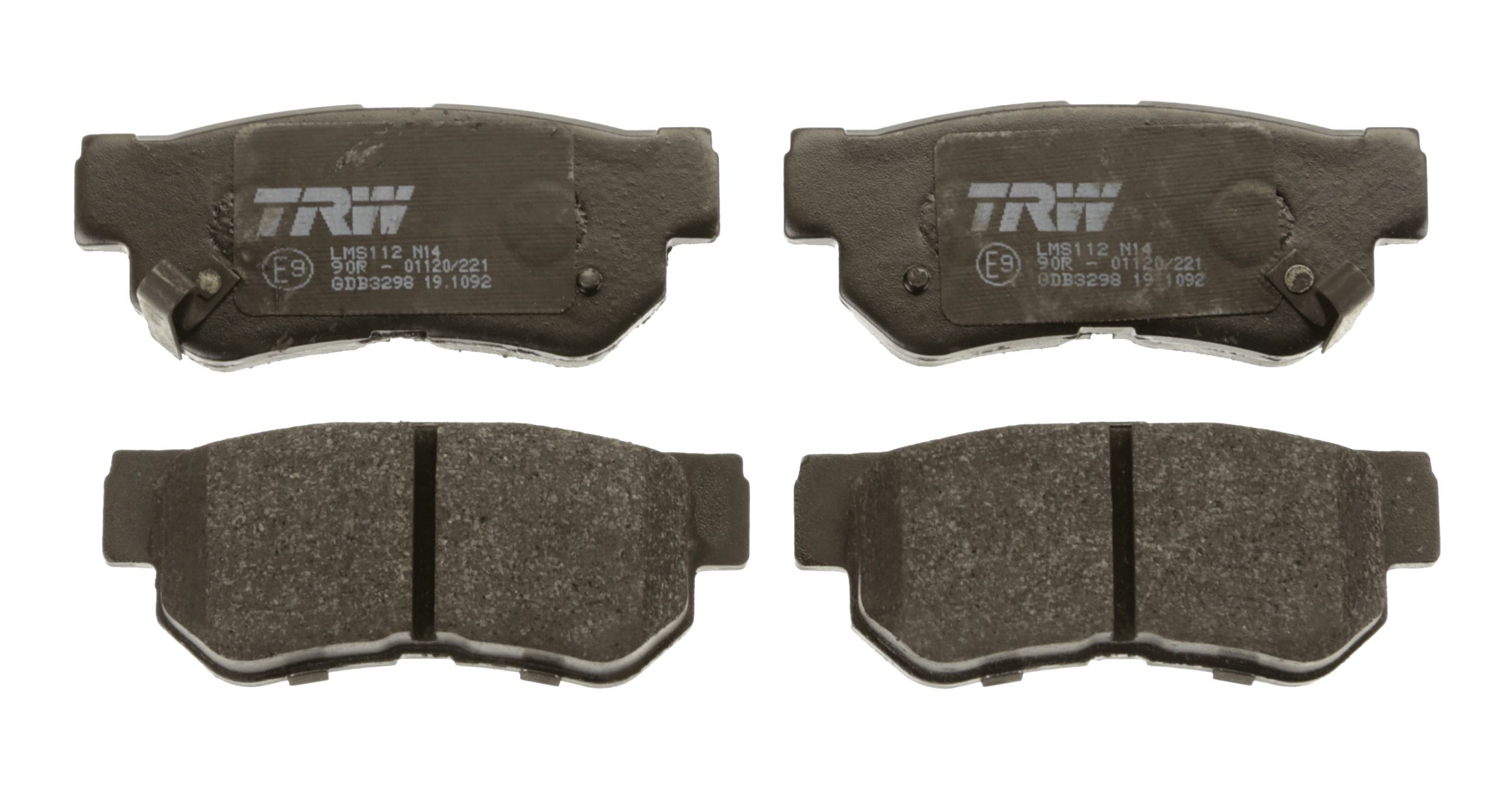 TRW DISC BRAKE PADS - TecDoc 2