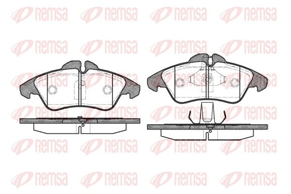 Premium Front Brake Pad Set Premium Front Brake Pad Set