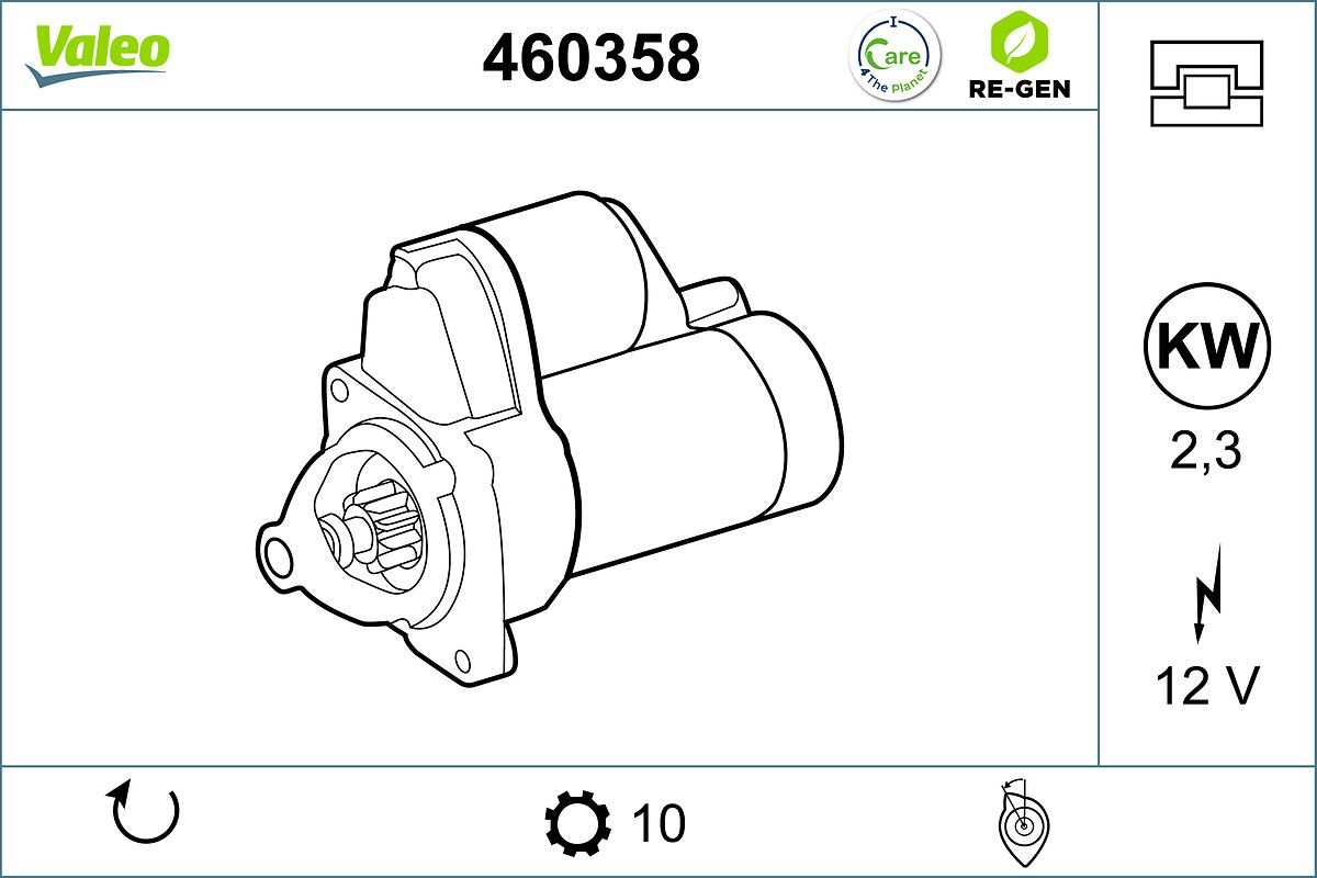 VALEO 460358 - Starter
