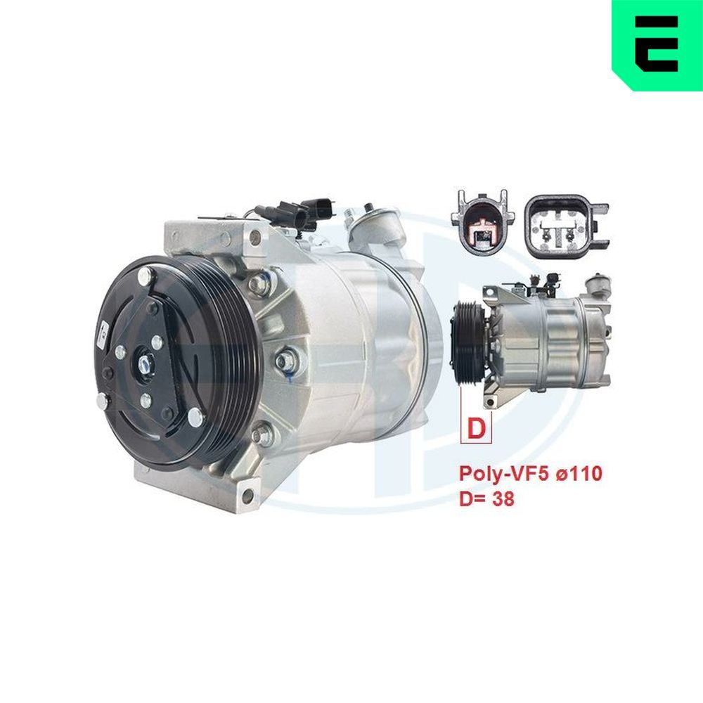 ERA 670090 - Kompressor, Klimaanlage