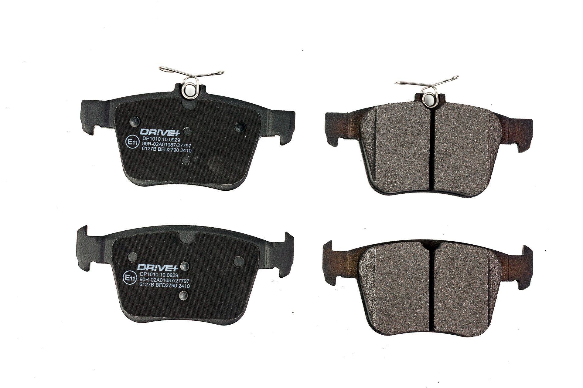 Bremsbelagsatz, Scheibenbremse