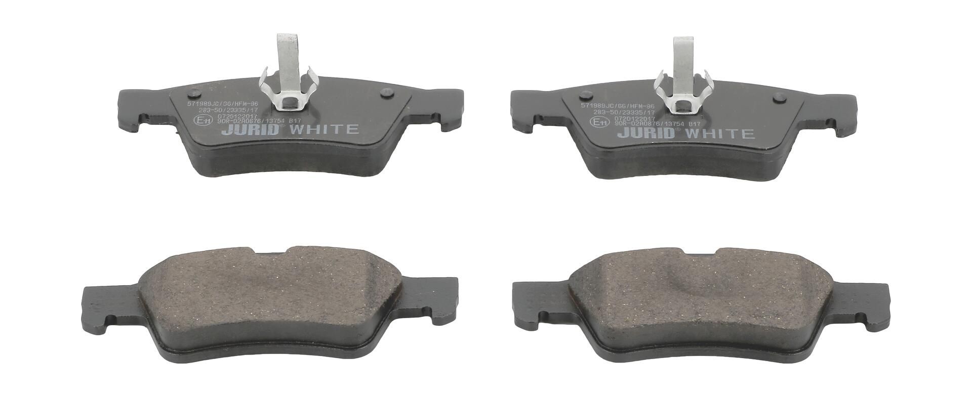 Bremsbelagsatz, Scheibenbremse